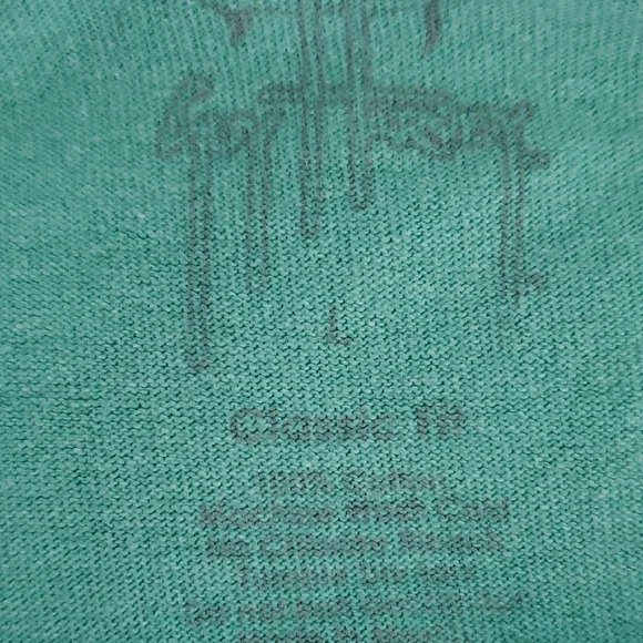 Guy Harvey Teal Long Sleeve Shirt - Picture 4 of 4